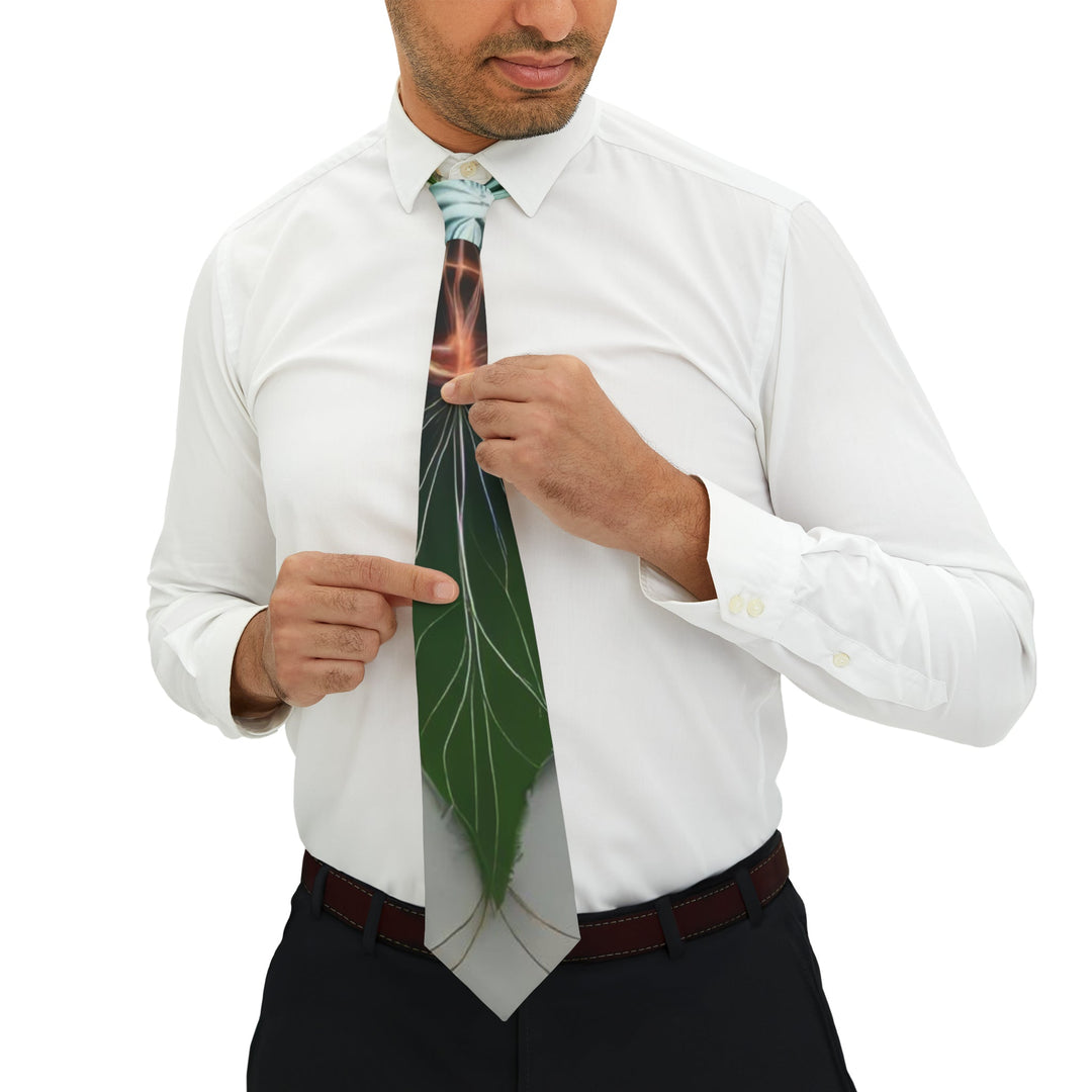 Vibrant Geometric Botanical - Men's Necktie - Accessories - g(0D·IO) - One Size - -