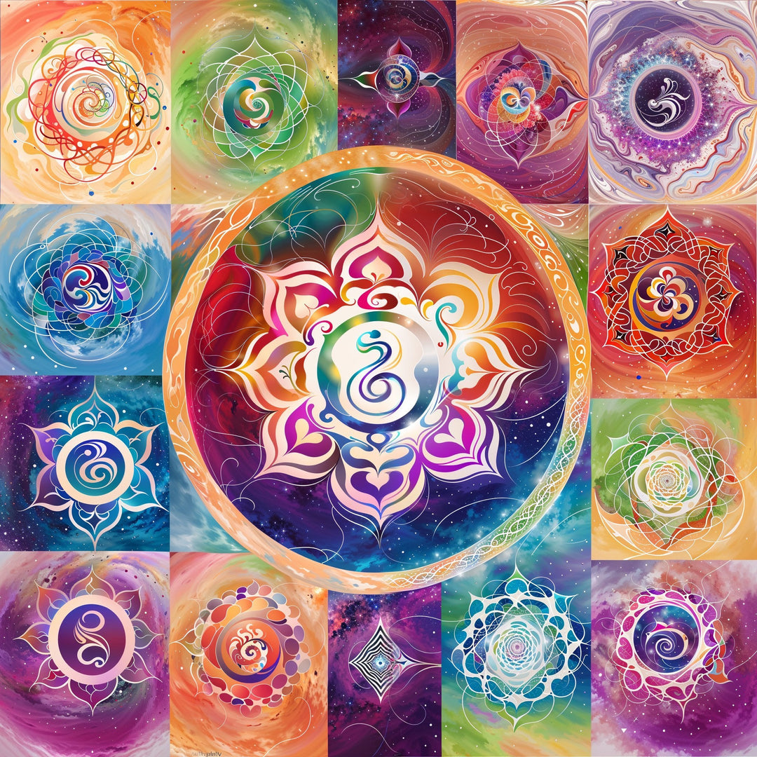 Cosmic Mandala Symphony Artwork Collection - g(0D·IO)