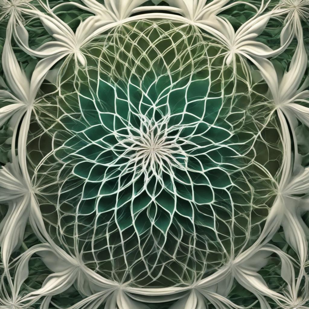 Ethereal Floral Mandala Artwork Collection - g(0D·IO)