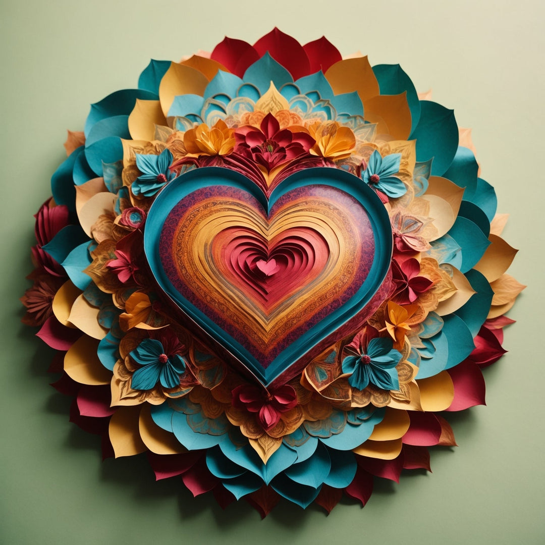 Infinite Layered Heart Artwork Collection - g(0D·IO)