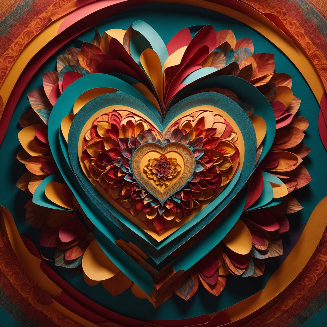 Infinite Layered Heart Artwork Collection - g(0D·IO)