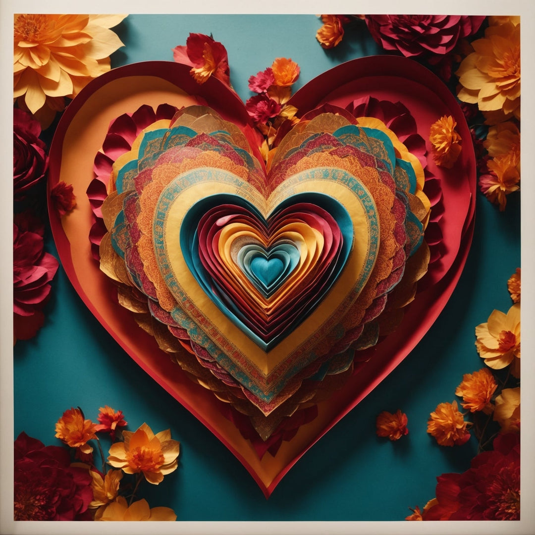 Infinite Layered Hearts Artwork Collection - g(0D·IO)