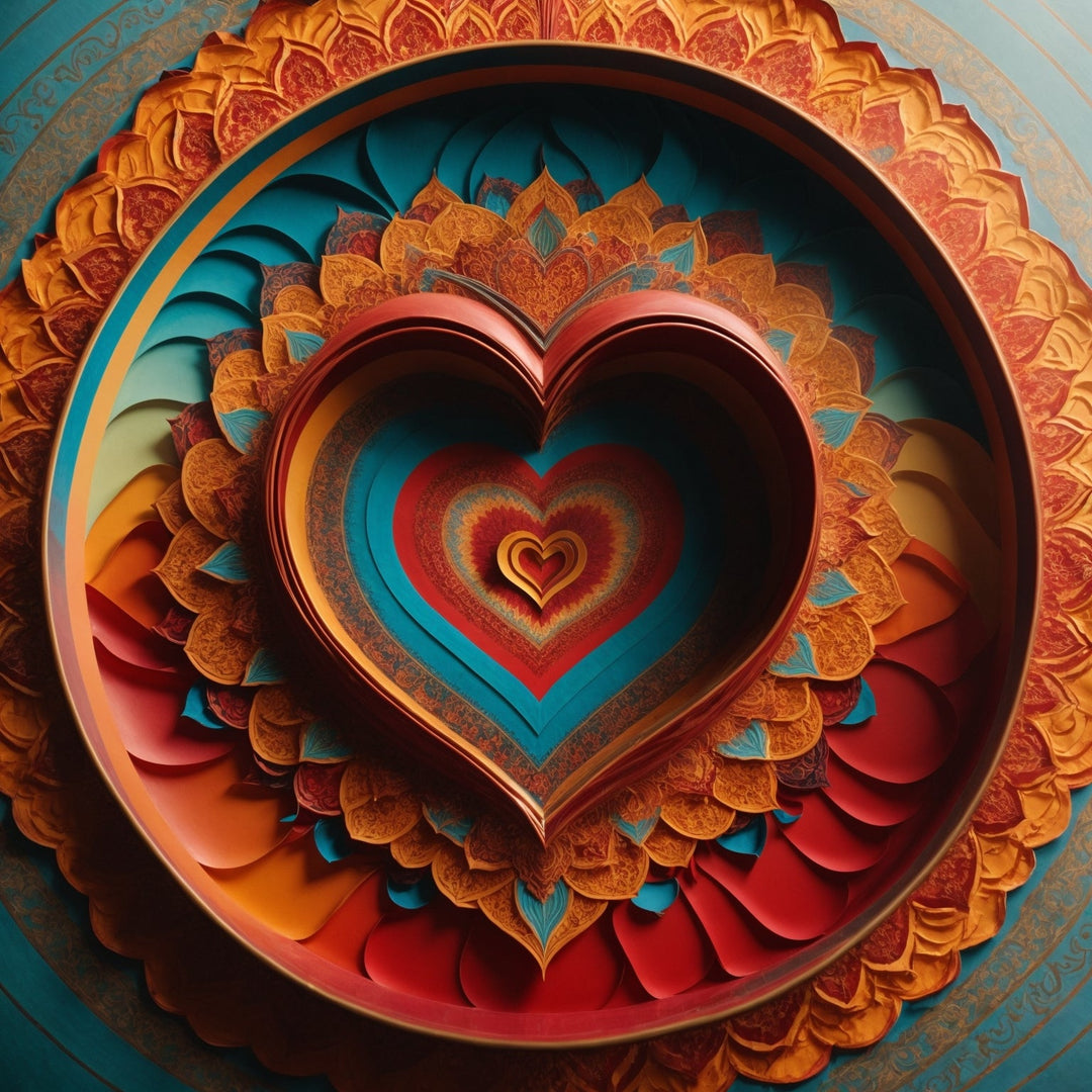 Infinite Layered Hearts Artwork Collection - g(0D·IO)
