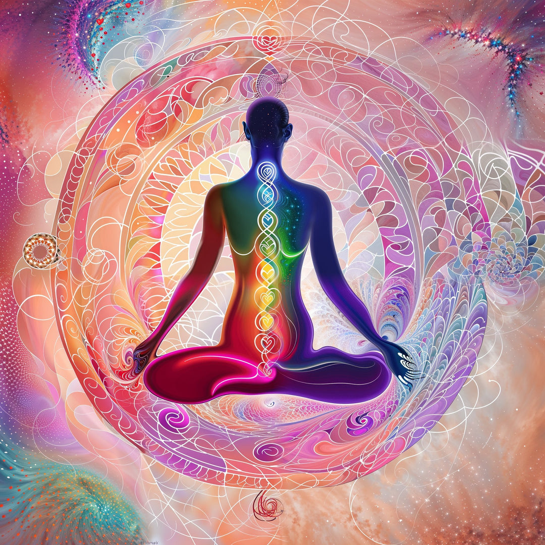 Meditative Cosmic Energy Artwork Collection - g(0D·IO)