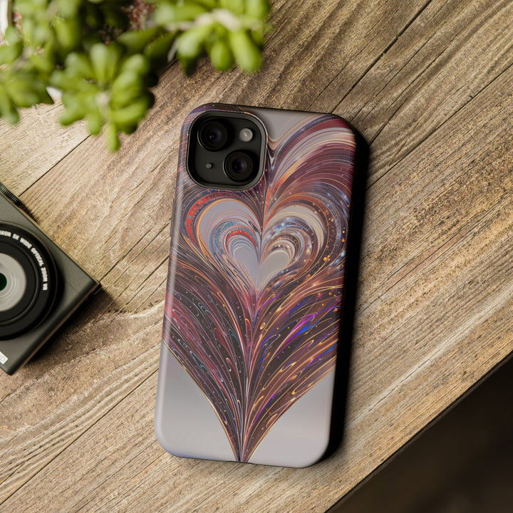 Luminous Swirling Heart - MagSafe Tough Case