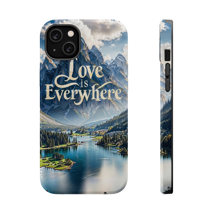 Mountainous Love Reflection - MagSafe Tough Case
