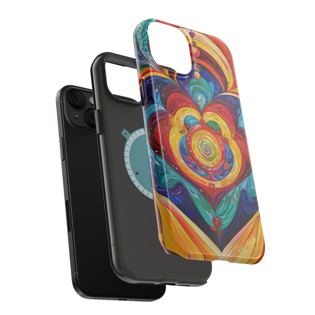 Vibrant Swirling Emotions - MagSafe Tough Case