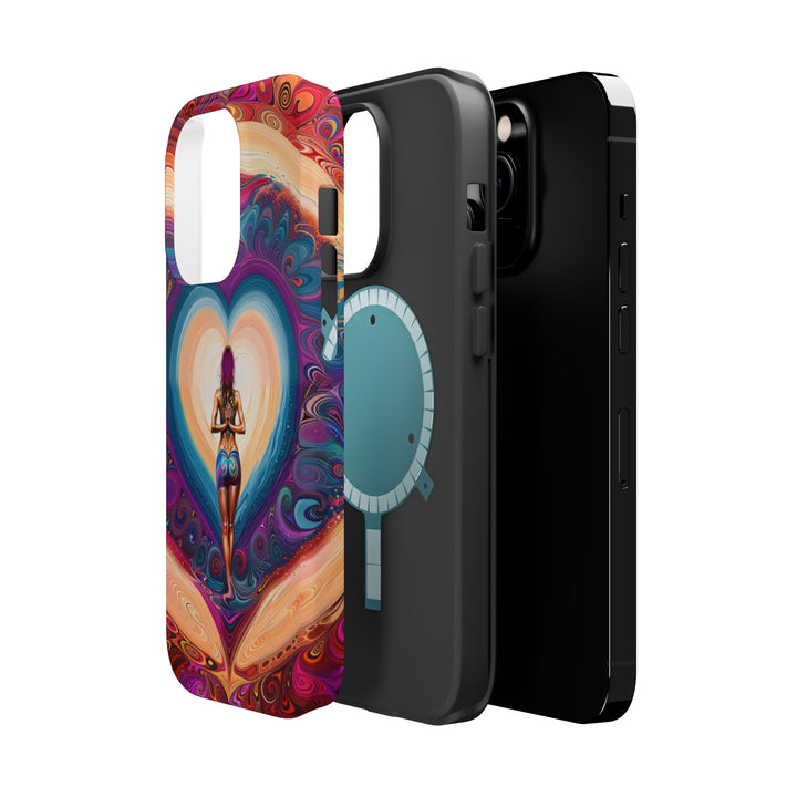 Cosmic Heart Vortex - MagSafe Tough Case