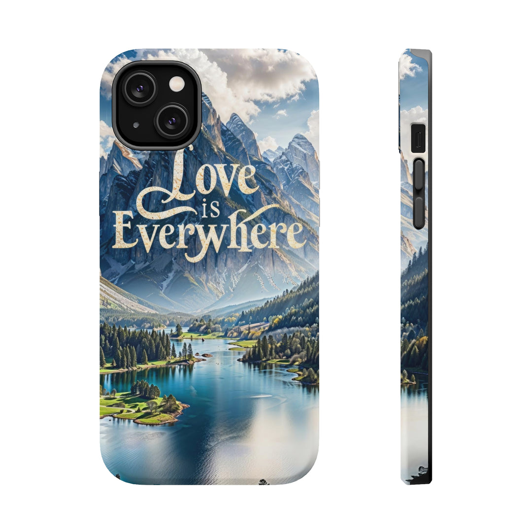 Mountainous Love Reflection - MagSafe Tough Case
