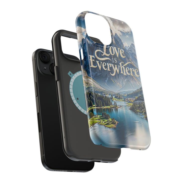 Mountainous Love Reflection - MagSafe Tough Case