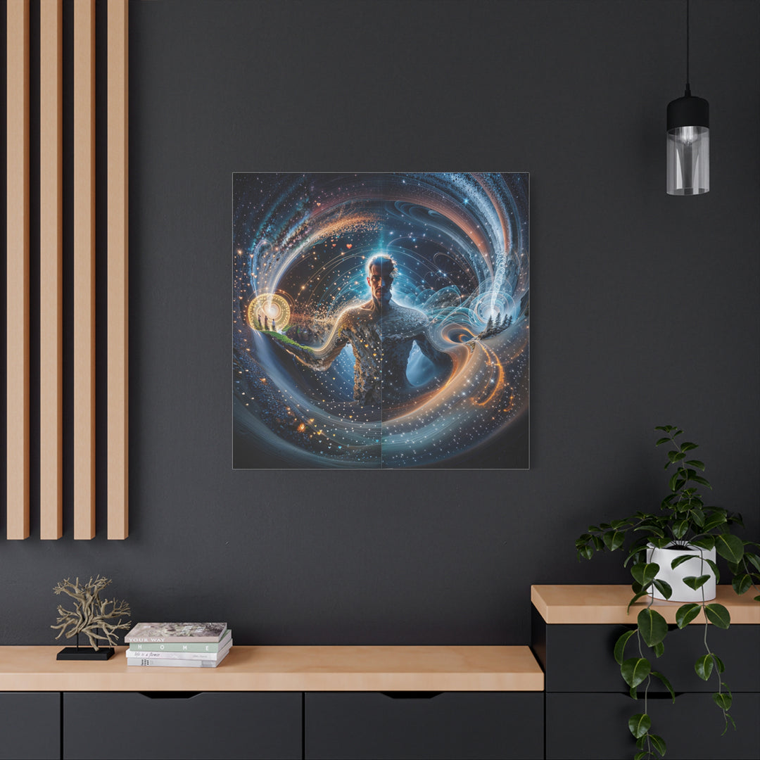 Cosmic Essence Portal - Matte Canvas Print 1.25"