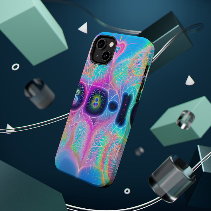 Vibrant Ethereal Hearts - MagSafe Tough Case