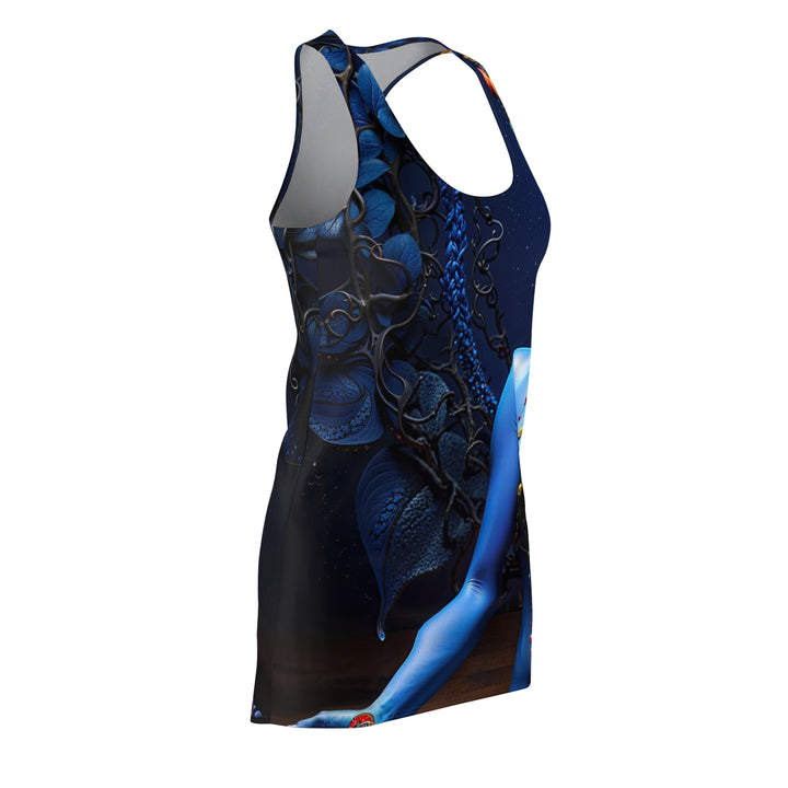 Mystical Blue Harmony - Racerback Dress