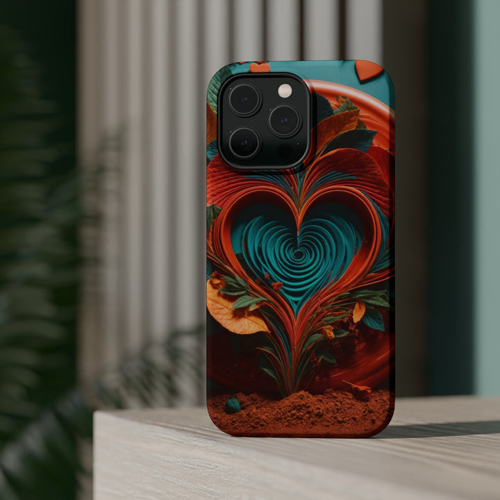 Vibrant Spiral Foliage - MagSafe Tough Case