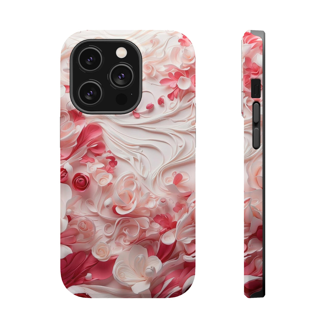 Floral Swirls Abstraction - MagSafe Tough Case