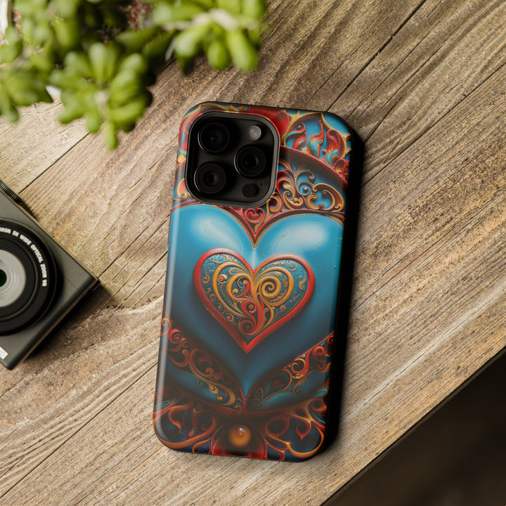 Ornate Heart Mandala - MagSafe Tough Case