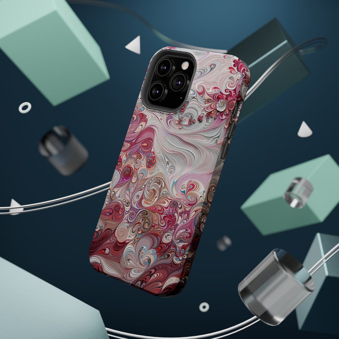 Floral Swirl Symphony - MagSafe Tough Case