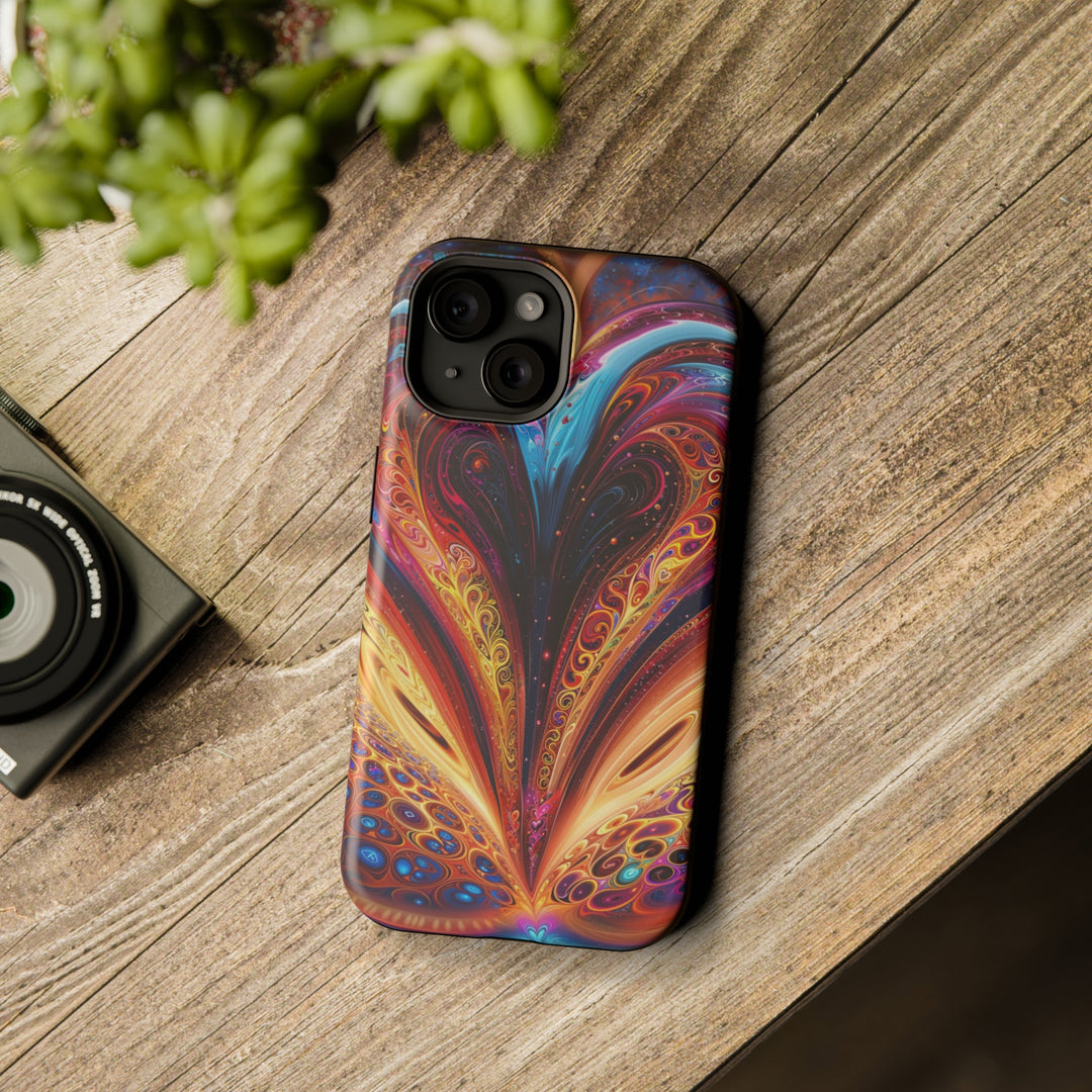 Cosmic Vibrant Swirls - MagSafe Tough Case