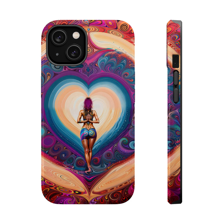 Cosmic Heart Vortex - MagSafe Tough Case