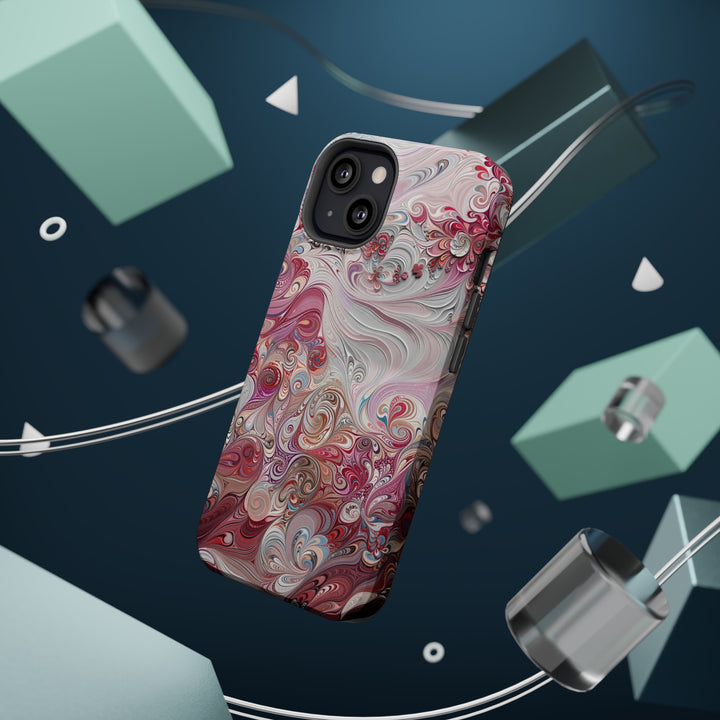 Floral Swirl Symphony - MagSafe Tough Case