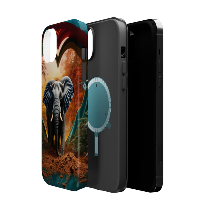 Heart Portal Elephant - MagSafe Tough Case