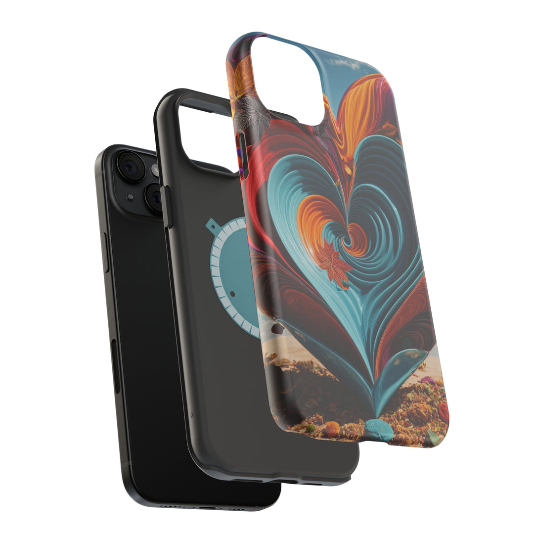 Vibrant Heart Spiral - MagSafe Tough Case