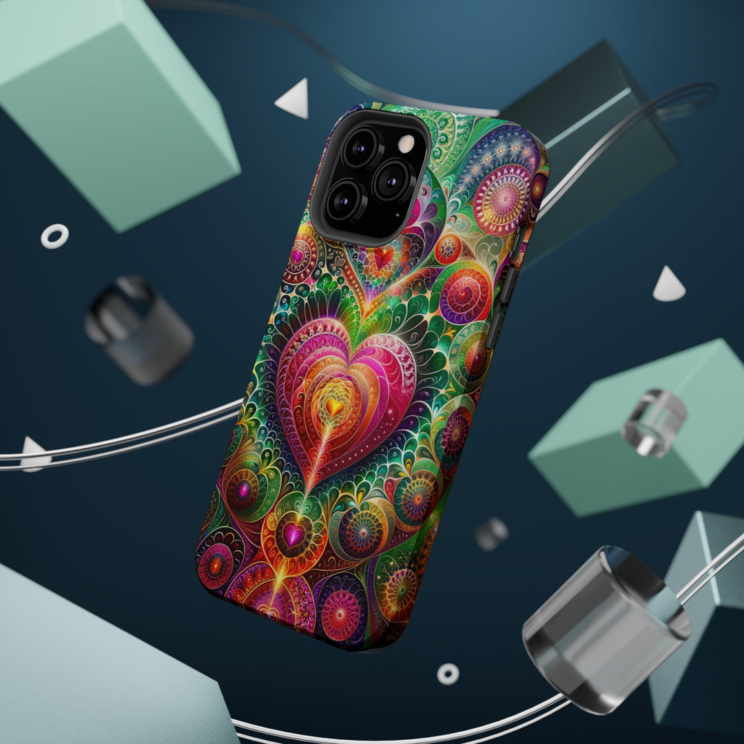 Kaleidoscopic Heart Symphony - MagSafe Tough Case