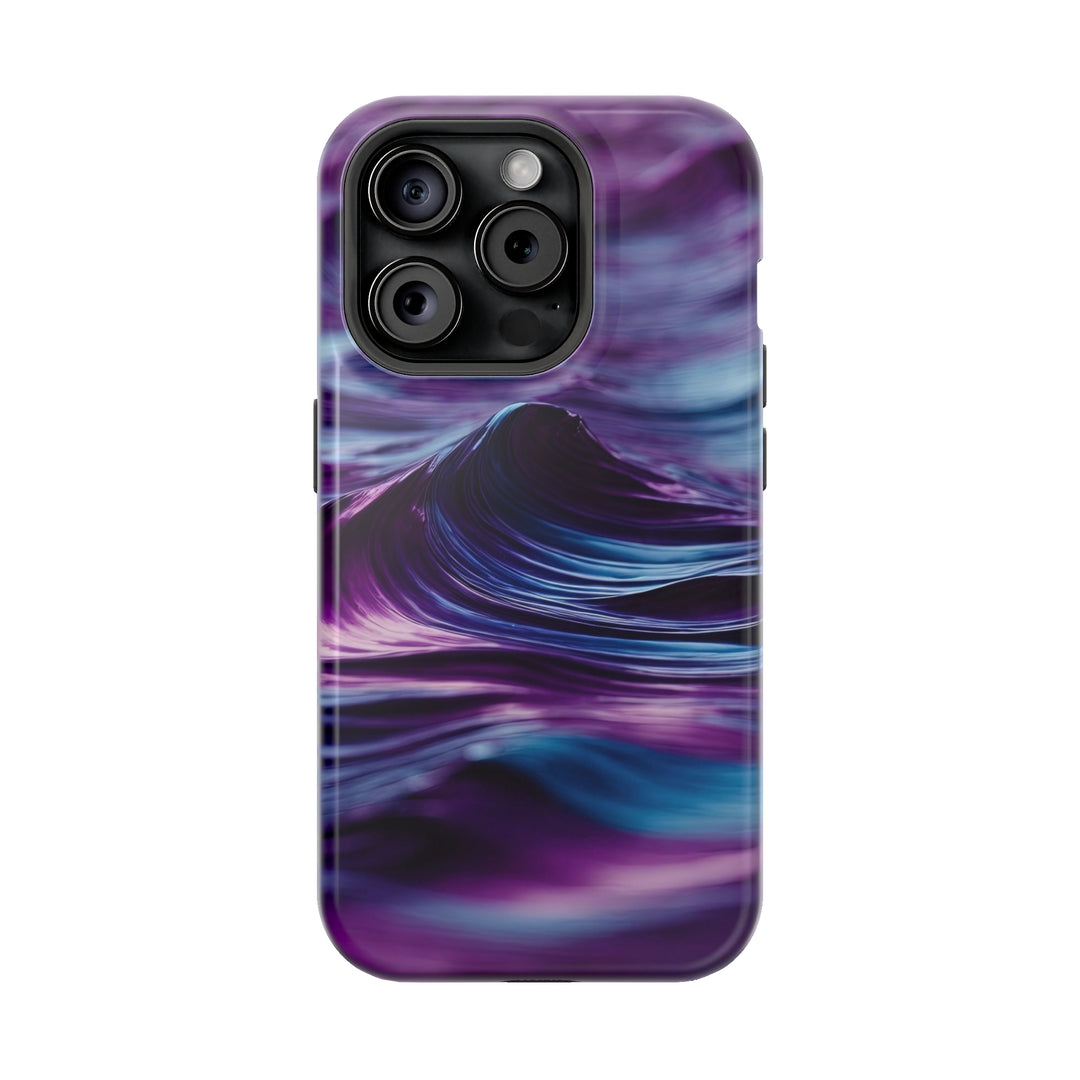 Purple Ocean Waves - MagSafe Tough Case