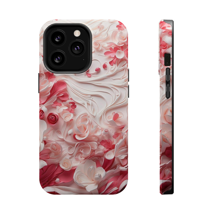 Floral Swirls Abstraction - MagSafe Tough Case