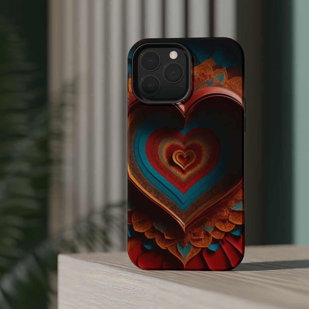 Infinite Layered Hearts - MagSafe Tough Case