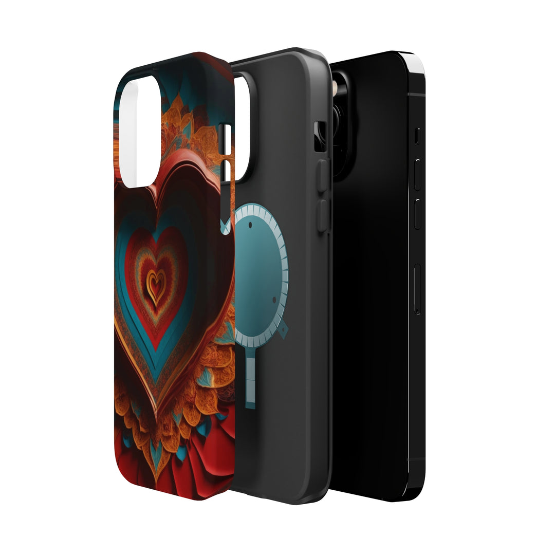 Infinite Layered Hearts - MagSafe Tough Case