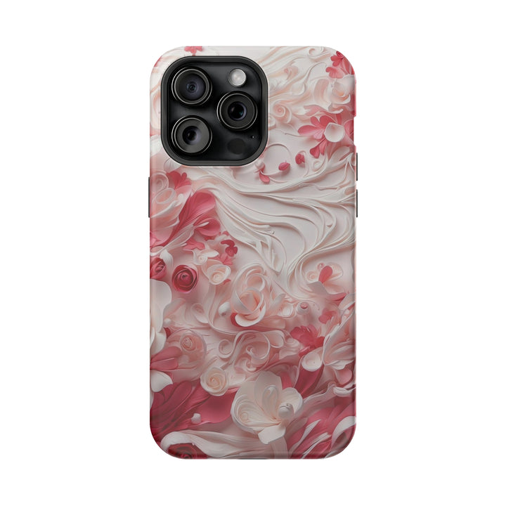 Floral Swirls Abstraction - MagSafe Tough Case