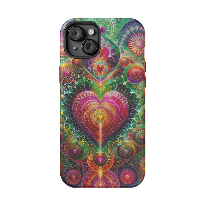 Kaleidoscopic Heart Symphony - MagSafe Tough Case