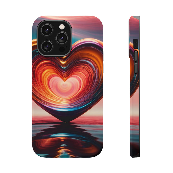 Vibrant Swirling Heart - MagSafe Tough Case