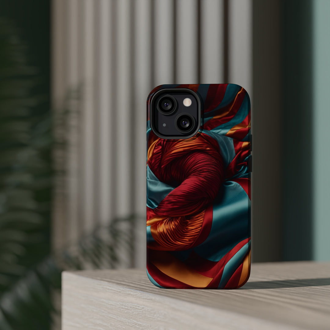 Vivid Silk Swirls - MagSafe Tough Case