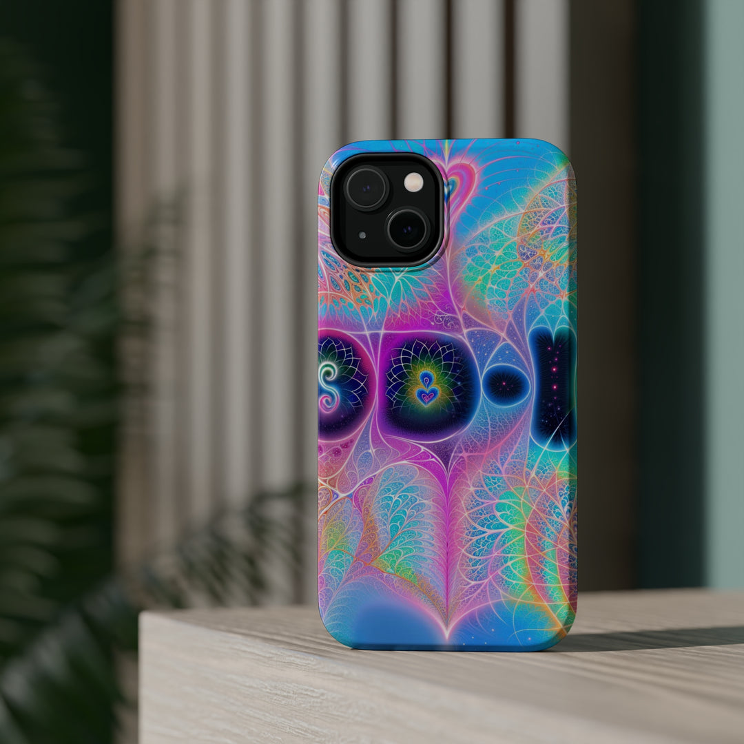 Vibrant Ethereal Hearts - MagSafe Tough Case