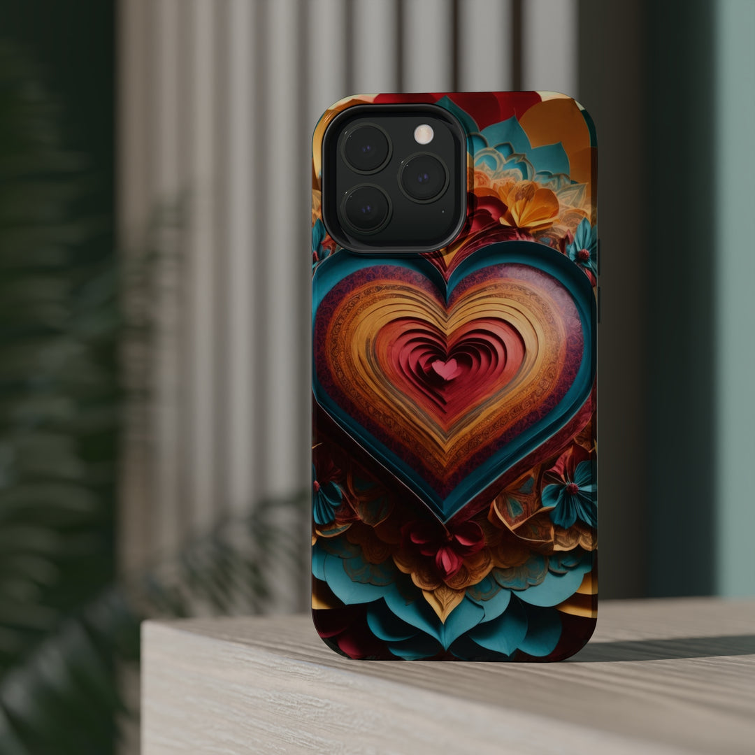 Infinite Layered Heart - MagSafe Tough Case