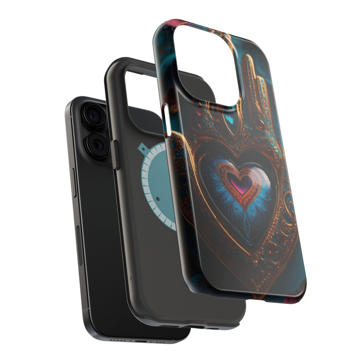 Mystical Heart Hamsa - MagSafe Tough Case