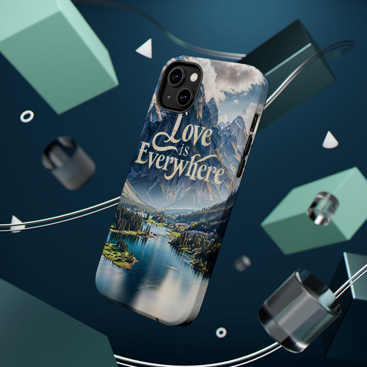 Mountainous Love Reflection - MagSafe Tough Case