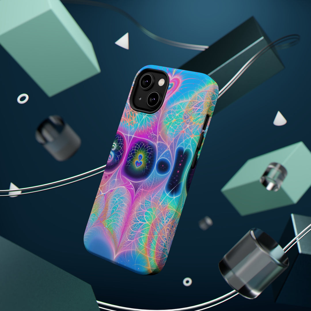 Vibrant Ethereal Hearts - MagSafe Tough Case