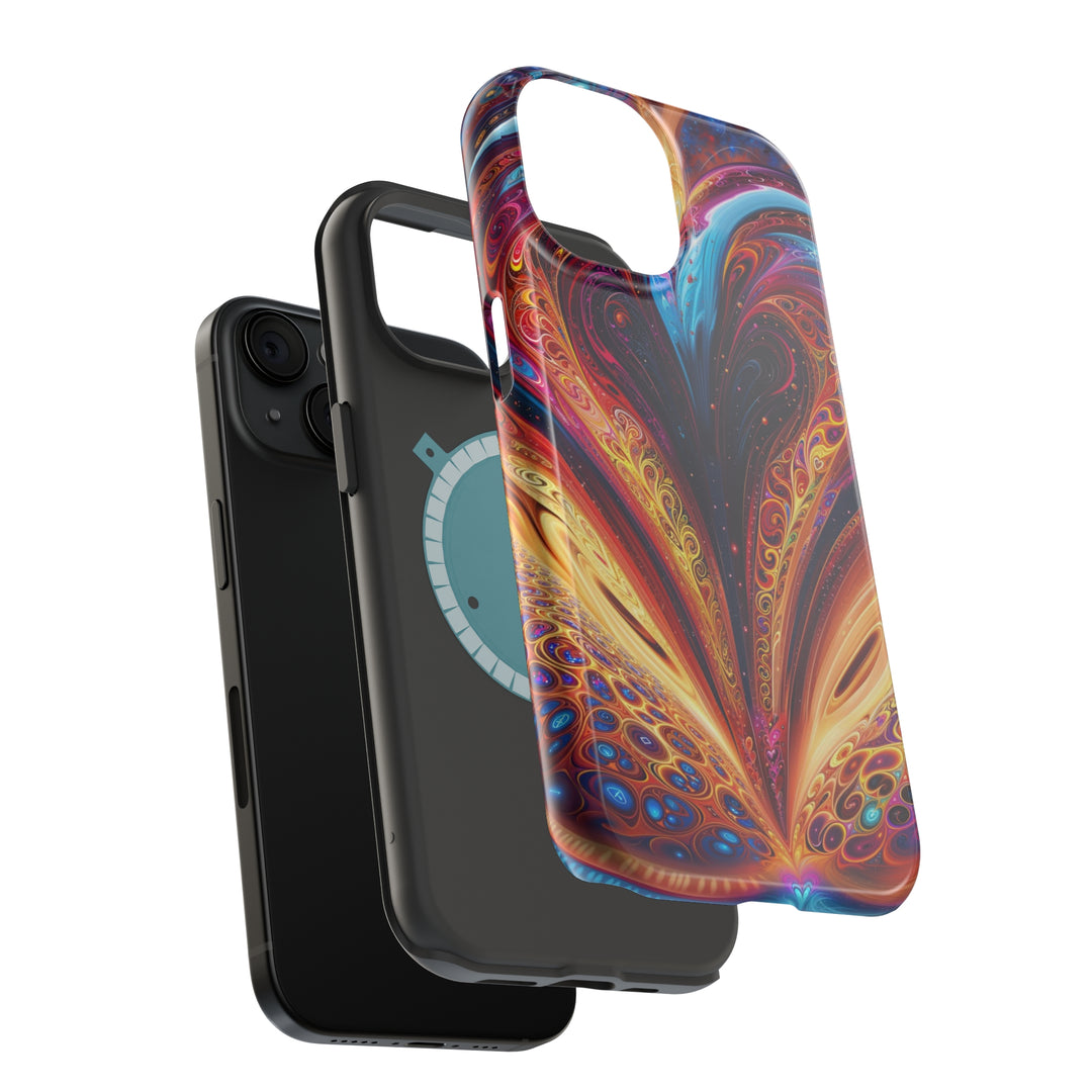 Cosmic Vibrant Swirls - MagSafe Tough Case