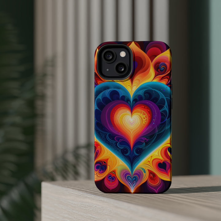 Cosmic Vibrant Heart - MagSafe Tough Case