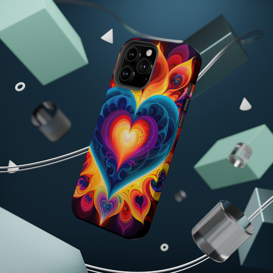 Cosmic Vibrant Heart - MagSafe Tough Case