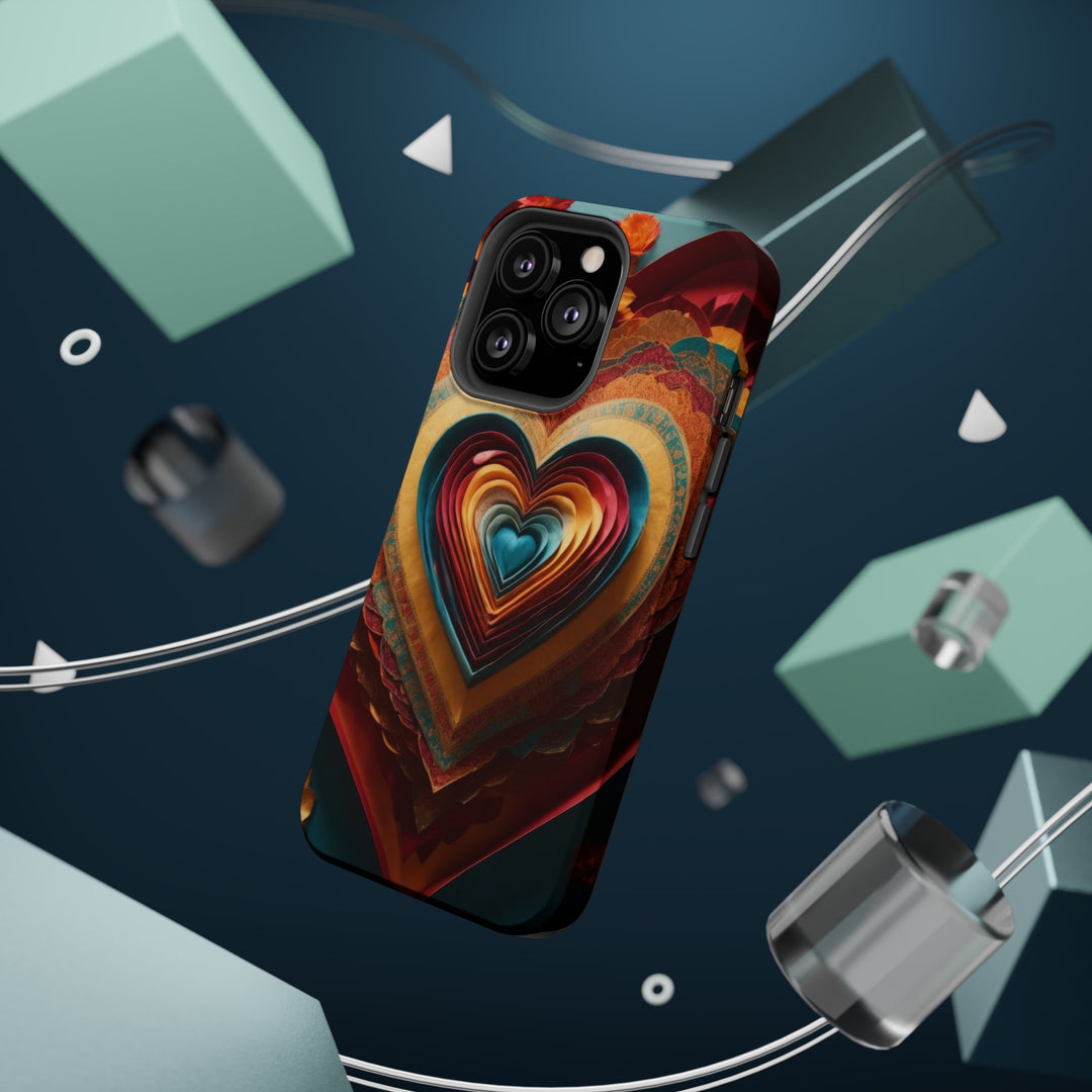 Infinite Layered Hearts - MagSafe Tough Case