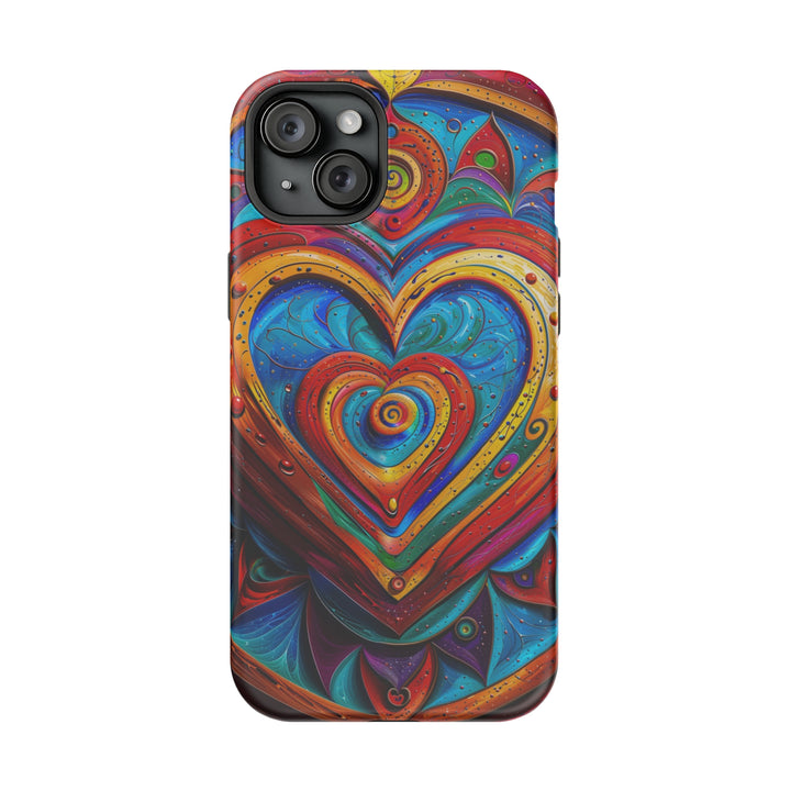 Vibrant Love Spiral - MagSafe Tough Case