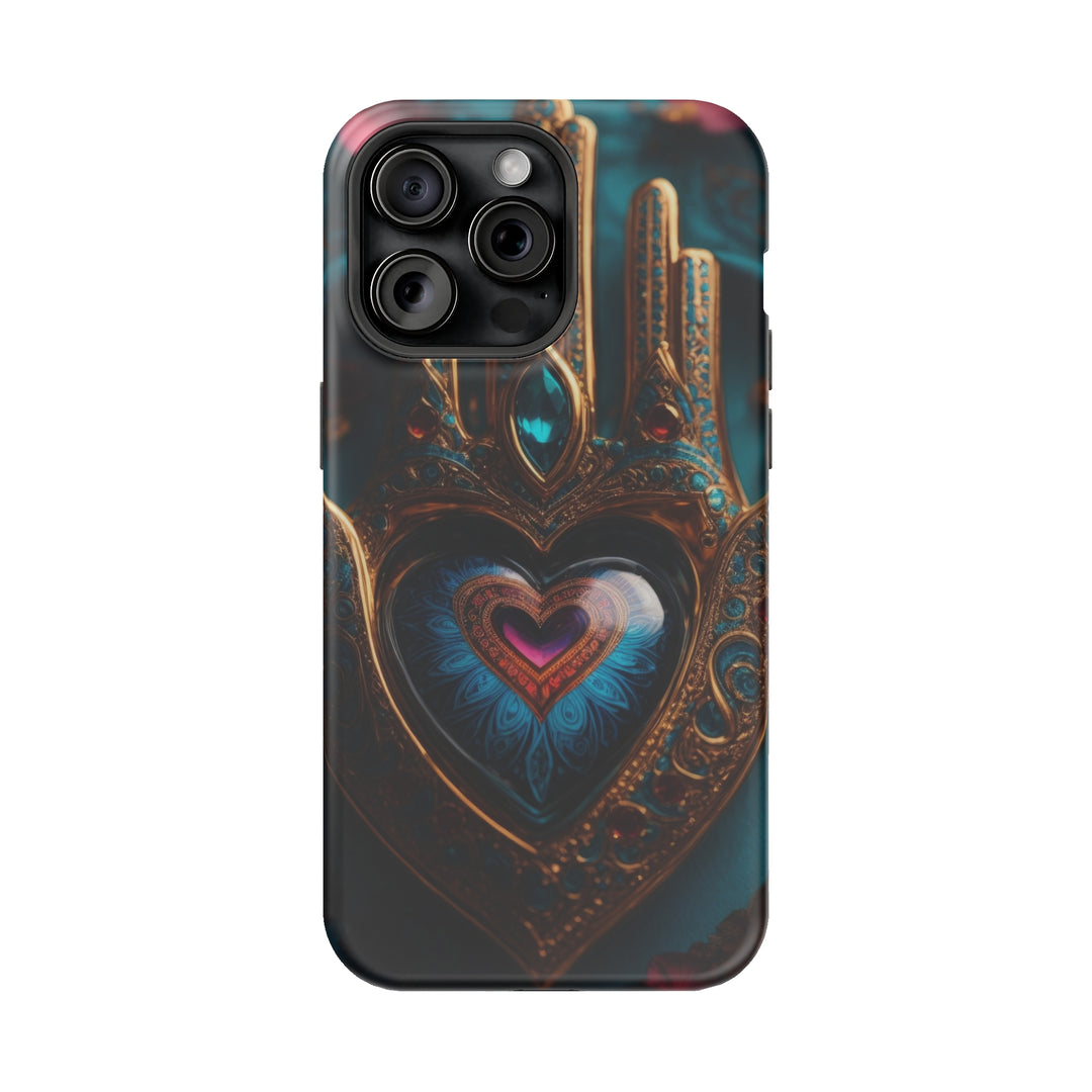 Mystical Heart Hamsa - MagSafe Tough Case