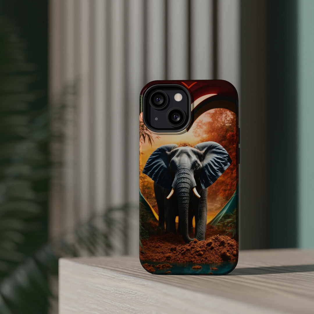 Heart Portal Elephant - MagSafe Tough Case
