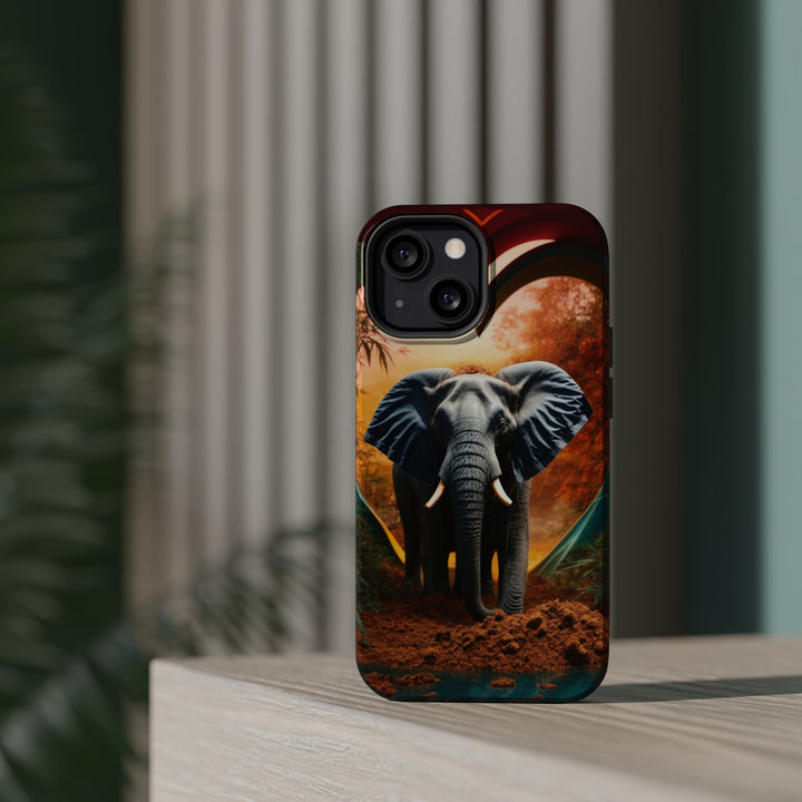 Heart Portal Elephant - MagSafe Tough Case