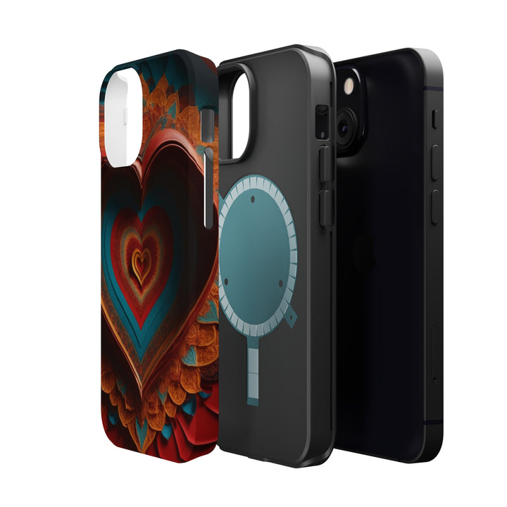 Infinite Layered Hearts - MagSafe Tough Case