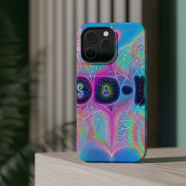 Vibrant Ethereal Hearts - MagSafe Tough Case